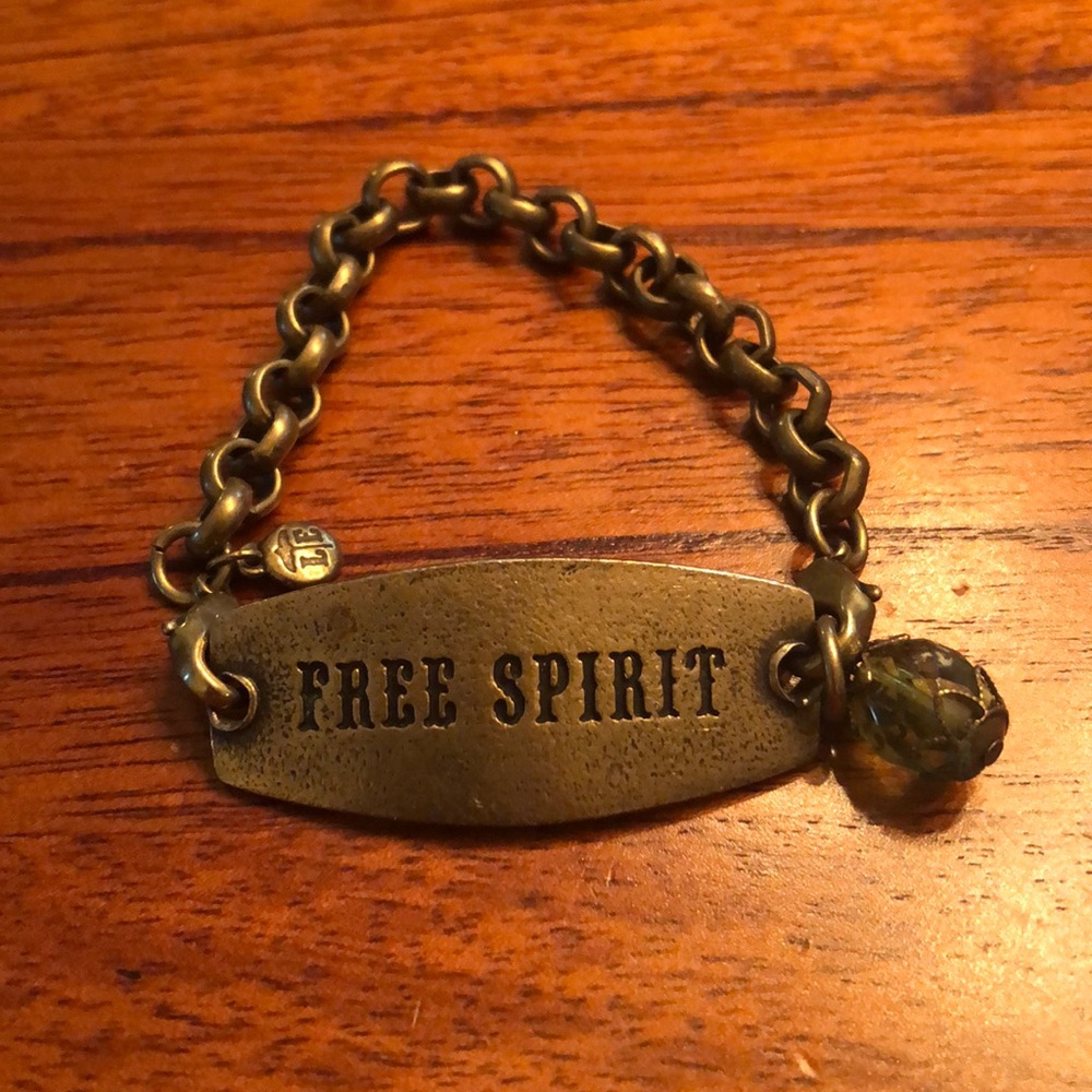 Lenny and Eva bronze chain bracelet